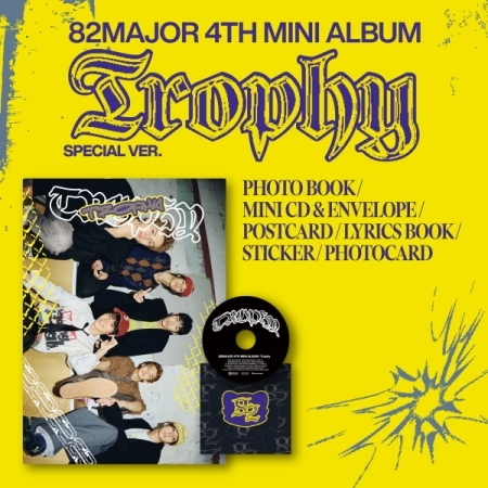 第四張迷你專輯「Trophy(Special ver.)」(韓國進口版)
