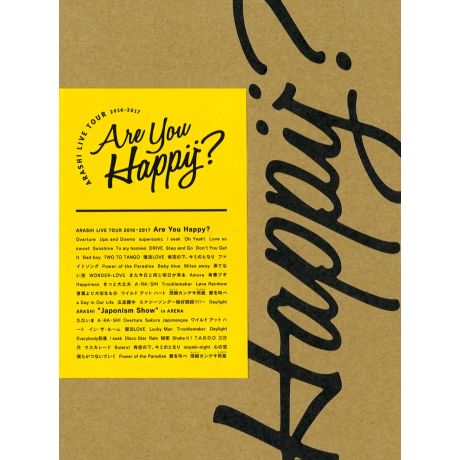 ARASHI LIVE TOUR 2016-2017 Are You Happy?