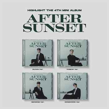(四版合購版)第四張迷你專輯「AFTER SUNSET(JEWEL VER.)」(韓國進口版)