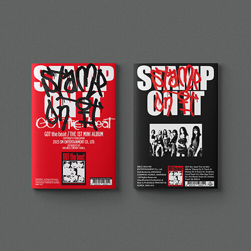 (隨機版)第一張迷你專輯「Stamp On It」(韓國進口版)