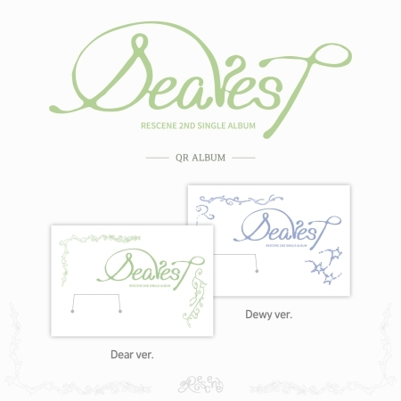 (1版/綠色)第二張單曲「Dearest(QR VER.)」(韓國進口版)