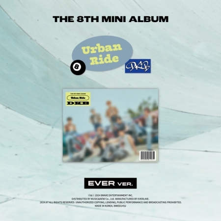 第八張迷你專輯「Urban Ride(EVER ver.)」(韓國進口版)